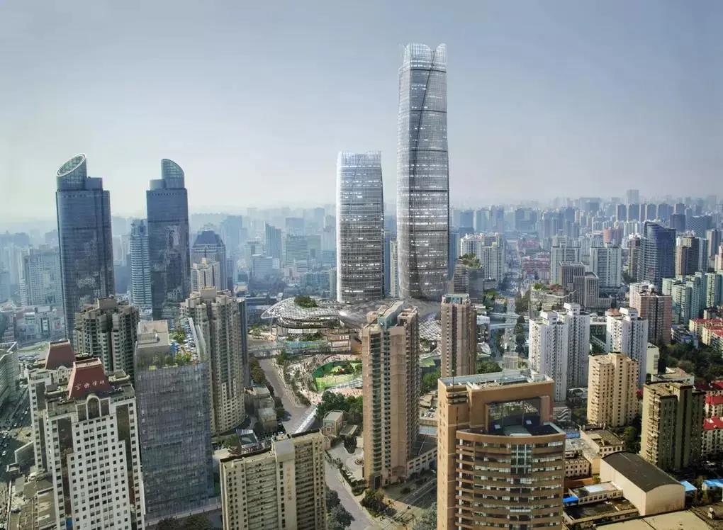 【行业案例】上海机施徐家汇中心T1塔楼完成塔冠钢结构施工！(图4)