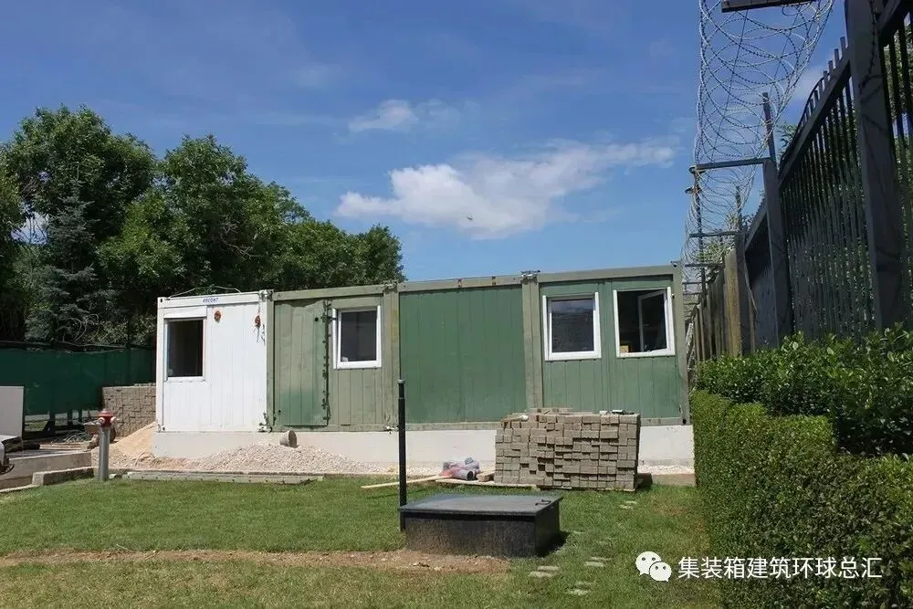 【集装箱房屋·建筑】 大使馆御用建材,金色发光的可持续结构!(图4) 图片