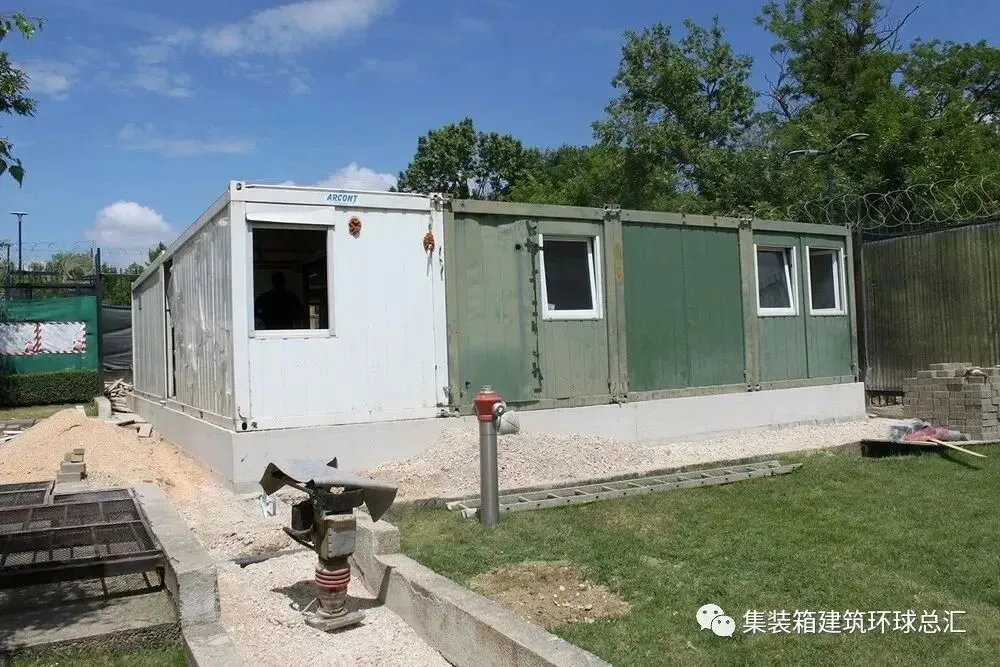 【集装箱房屋·建筑】 大使馆御用建材,金色发光的可持续结构!(图5) 图片