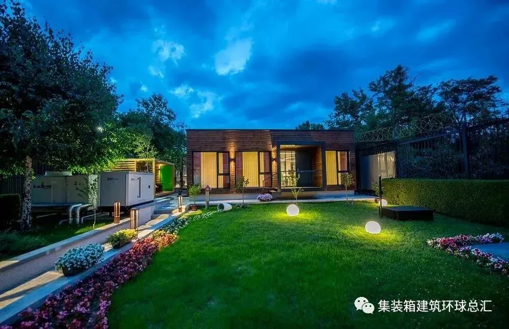 【集装箱房屋·建筑】 大使馆御用建材,金色发光的可持续结构!(图6) 图片