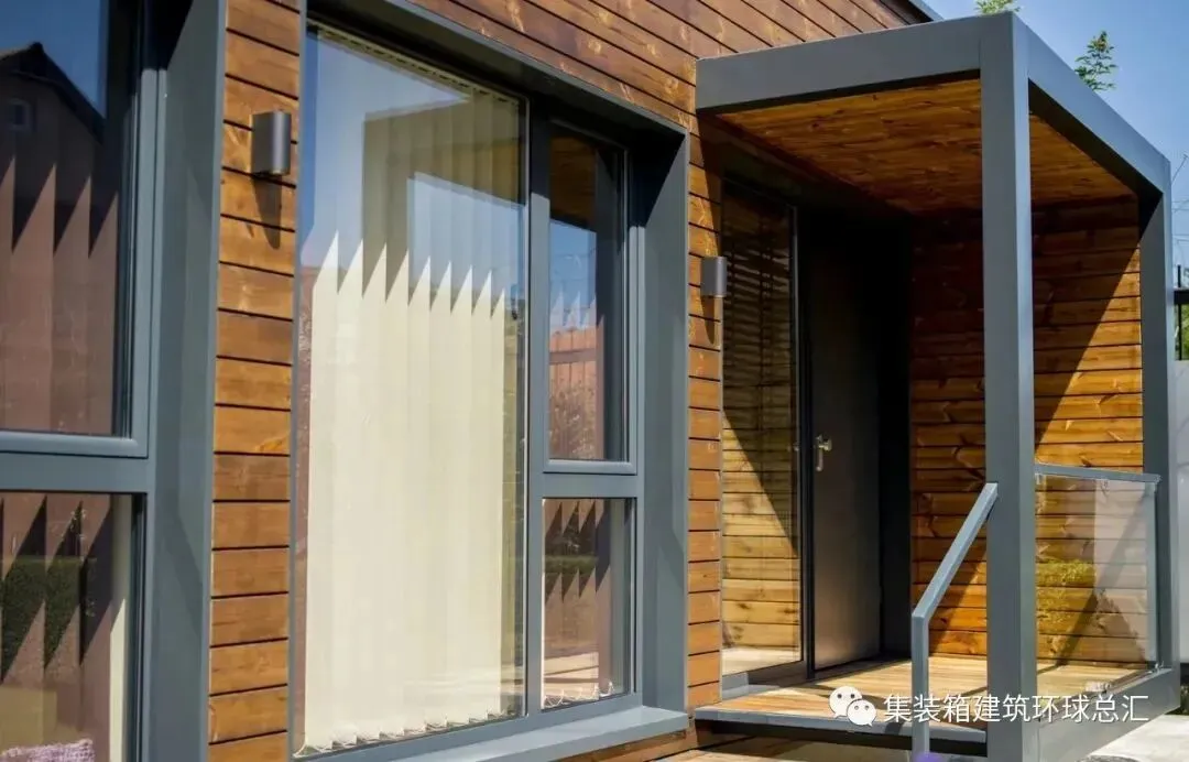 【集装箱房屋·建筑】 大使馆御用建材,金色发光的可持续结构!(图11) 图片