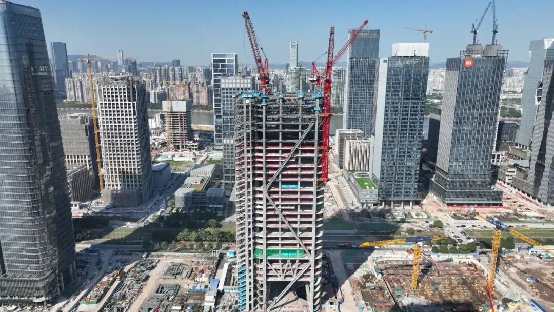 【钢结构·工程】广州广商中心项目主体钢结构封顶(图15) 图片